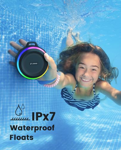 Kunodi IPX7 Waterproof Bluetooth Shower Speaker