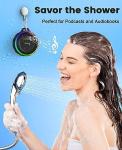 Kunodi IPX7 Waterproof Bluetooth Shower Speaker
