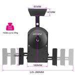 Adjustable Dual Side Speaker Wall Mount Bracket