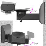 Adjustable Dual Side Speaker Wall Mount Bracket