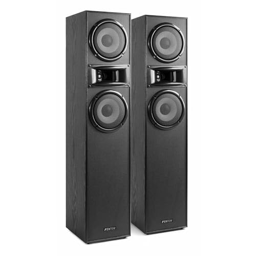 Fenton Tower Speakers with Hi-Fi Stereo Sound