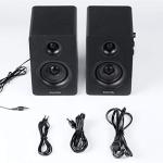Sanyun SW208 Bluetooth 5.0 Bookshelf Speakers Pair