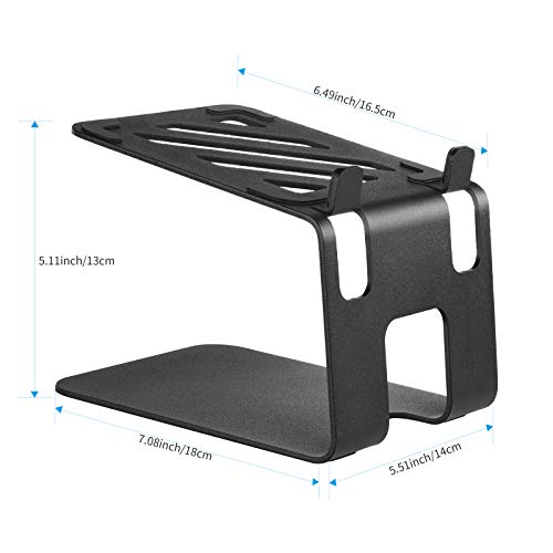 Vaydeer Black Metal Speaker Stands (2 Pieces)