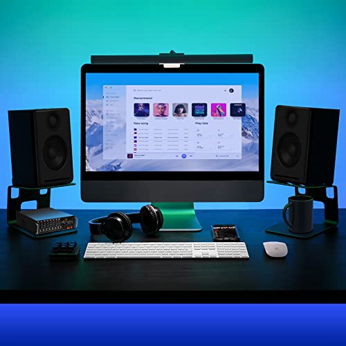 Vaydeer Black Metal Speaker Stands (2 Pieces)