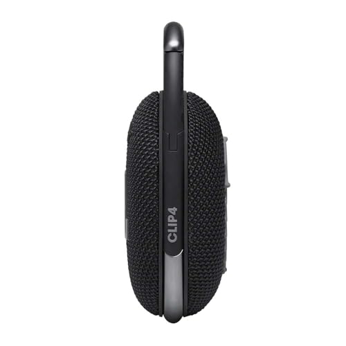 JBL Clip 4 Portable Bluetooth Speaker - Black