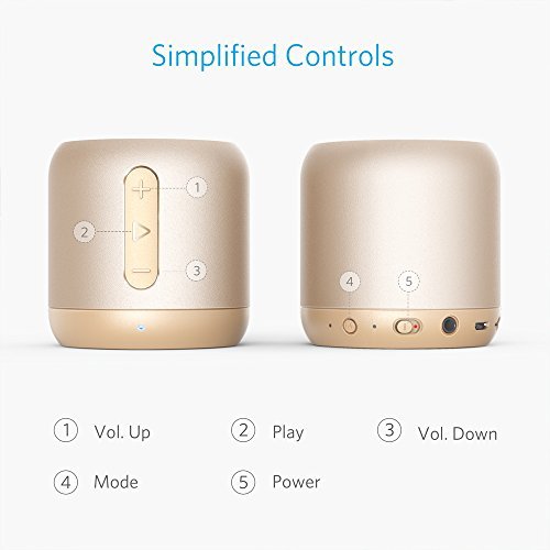 Anker Soundcore Mini Bluetooth Speaker with Enhanced Bass