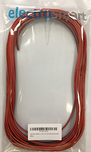Electrosmart 10m Red/Black 2 x 0.50mm Speaker Cable