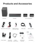 Poseidon D50 5.1 Surround Sound System with Bluetooth