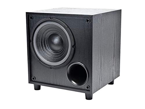 Monoprice 8 Inch 60-Watt Powered Subwoofer - Black
