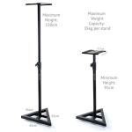 Nordell' Premium Floor Speaker Stand (Pair): Perfect Studio Setup