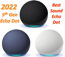 2022 Echo Dot Smart Speaker - Deep Sea Blue