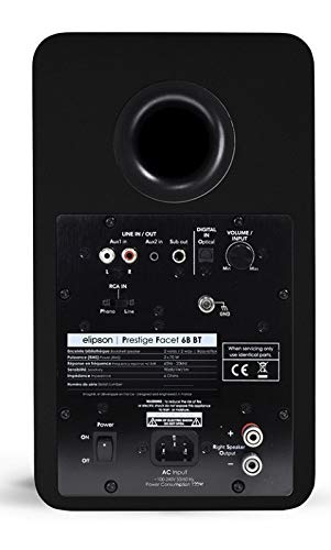 Elipson Prestige Facet 6B BT Bookshelf Speakers (Pair)