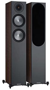 Monitor Audio Bronze 200 Floorstanding Speakers - Walnut