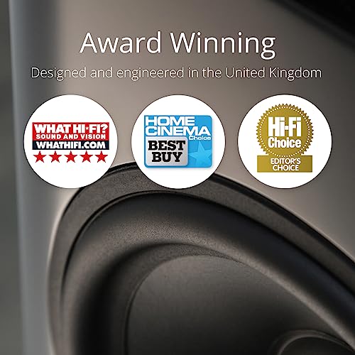 Q ACOUSTICS 3050i Graphite Grey Standing Speakers - Powerful Surround Sound