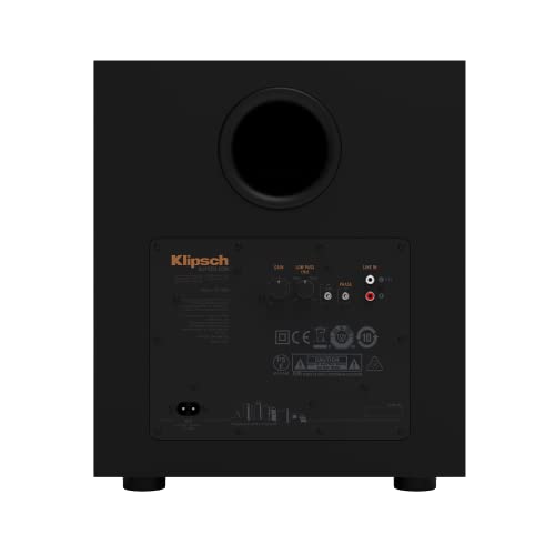 Klipsch 10" Powered Subwoofer in Black