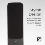Q ACOUSTICS 3050i Graphite Grey Standing Speakers - Powerful Surround Sound