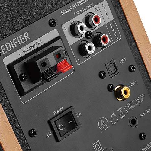 Edifier R1280DBs Bluetooth Bookshelf Speakers - Studio Monitor