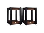 Wharfedale Linton Walnut Speakers with Stands (Pair)