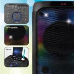 Intempo Bluetooth Karaoke Speaker with LED Lights