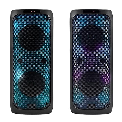 Intempo Bluetooth Karaoke Speaker with LED Lights
