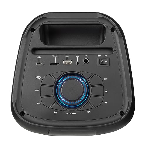 Intempo Bluetooth Karaoke Speaker with LED Lights