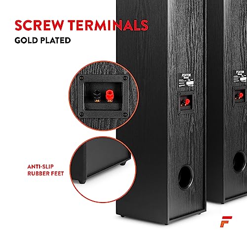 Fenton Tower Speakers with Hi-Fi Stereo Sound