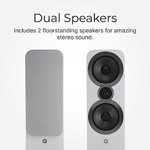 Q ACOUSTICS 3050i Floor Standing Speakers - Arctic White