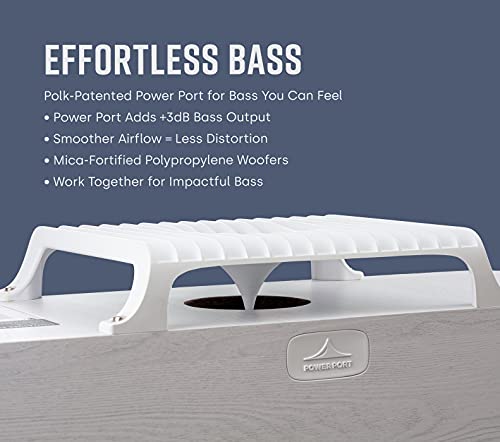 Polk Audio ES60 Hi-Res Floor Speaker - White