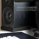 Fluance Foam Isolation Pads for Bookshelf Speakers