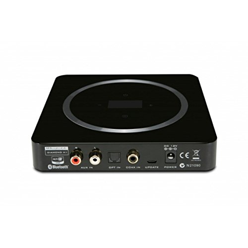 Wharfedale Diamond A1 Bookshelf Speakers with H1 Hub (Black)