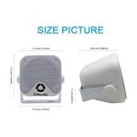 Herdio 120W Waterproof Mini Pod Speakers