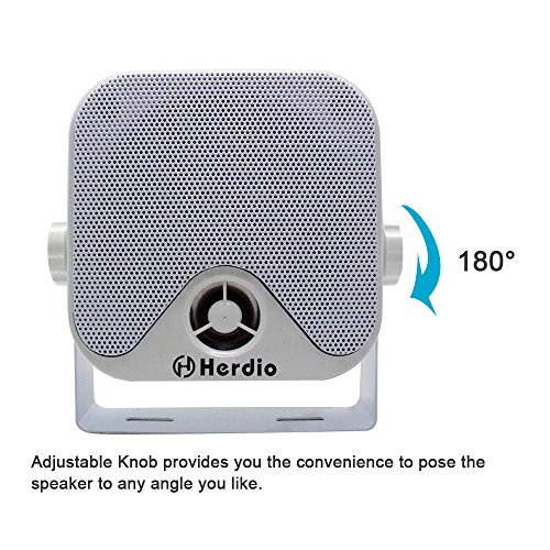 Herdio 120W Waterproof Mini Pod Speakers