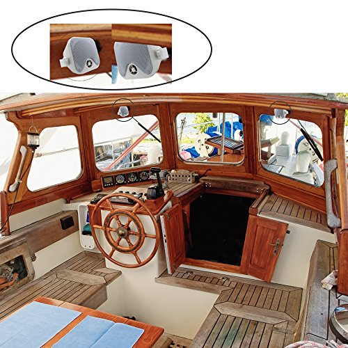 Herdio 120W Waterproof Mini Pod Speakers