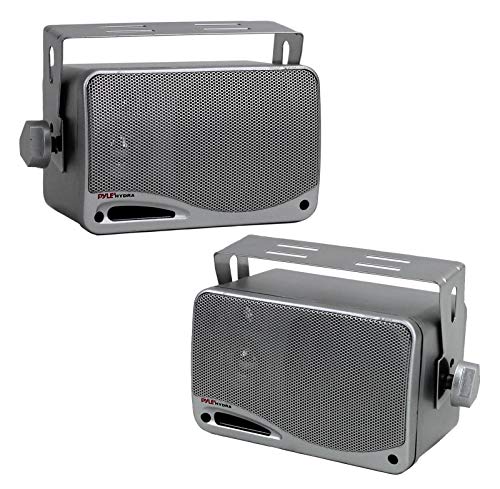 Waterproof Marine Box Speakers - Dual Indoor Outdoor