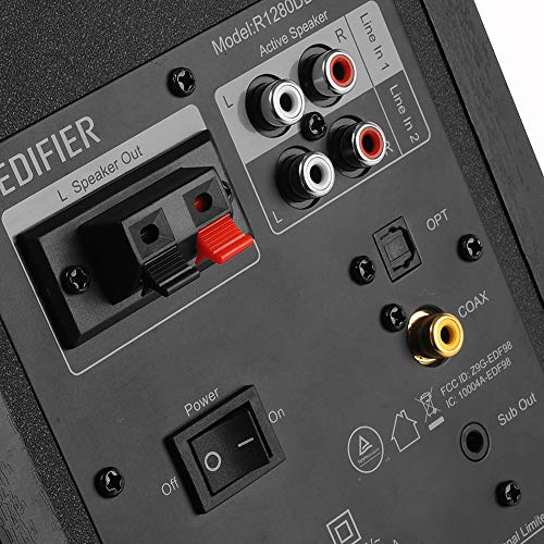 Edifier R1280DBs Bluetooth Bookshelf Speakers with Optical Input