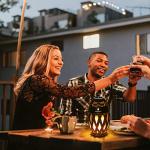 ANERIMST Outdoor Torch Bluetooth Speaker with Flame Effect