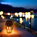 ANERIMST Outdoor Torch Bluetooth Speaker with Flame Effect