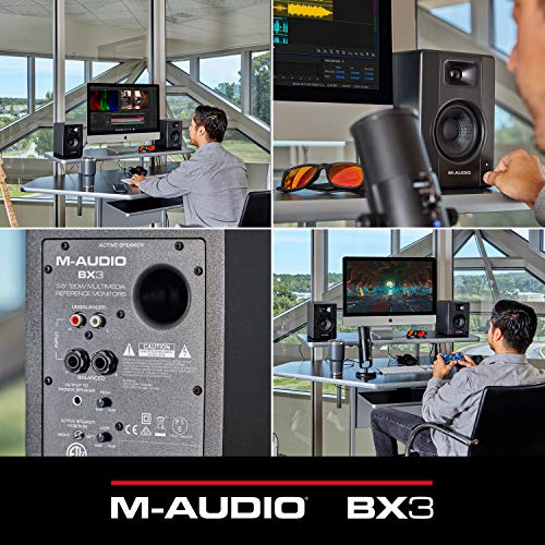 M-Audio BX3 Studio Monitors: High-Def PC Speakers
