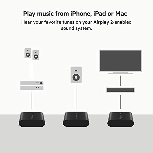 Belkin SoundForm Connect AirPlay 2, Black