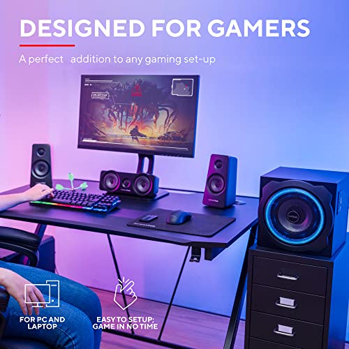 Trust Gaming GXT 658 5.1 Surround Sound Speakers