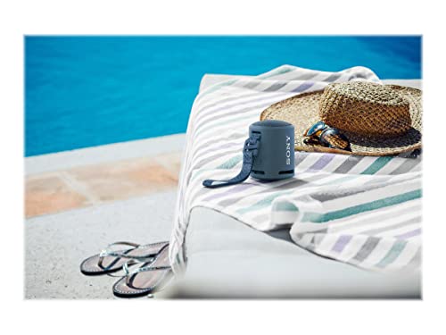 Sony SRS-XB13: Compact Waterproof Bluetooth Speaker - Blue