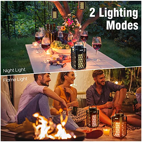 Blonbar Led Flame Speaker: Outdoor Bluetooth Stereo