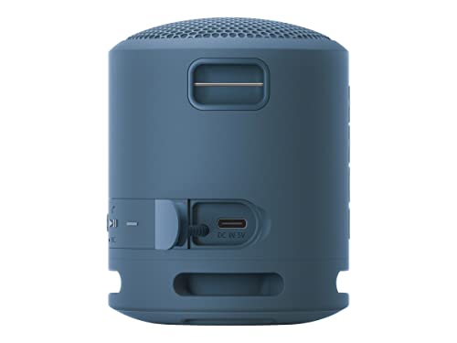 Sony SRS-XB13: Compact Waterproof Bluetooth Speaker - Blue