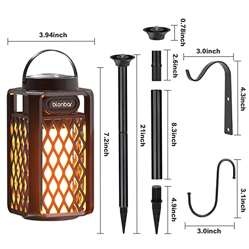 Blonbar Led Flame Speaker: Outdoor Bluetooth Stereo