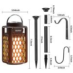 Blonbar Led Flame Speaker: Outdoor Bluetooth Stereo