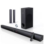 180W Detachable 2-in-1 Sound Bar with Subwoofer