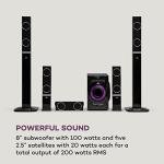 auna Areal 825 5.1 sound system - 200W power, Bluetooth