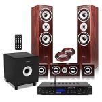 Fenton 5.1 Surround Speaker System, Bluetooth Amplifier