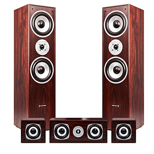 Fenton 5.1 Surround Speaker System, Bluetooth Amplifier