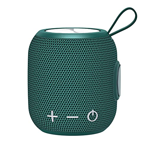 Portable Bluetooth Speaker with Rich Stereo Bass - Green